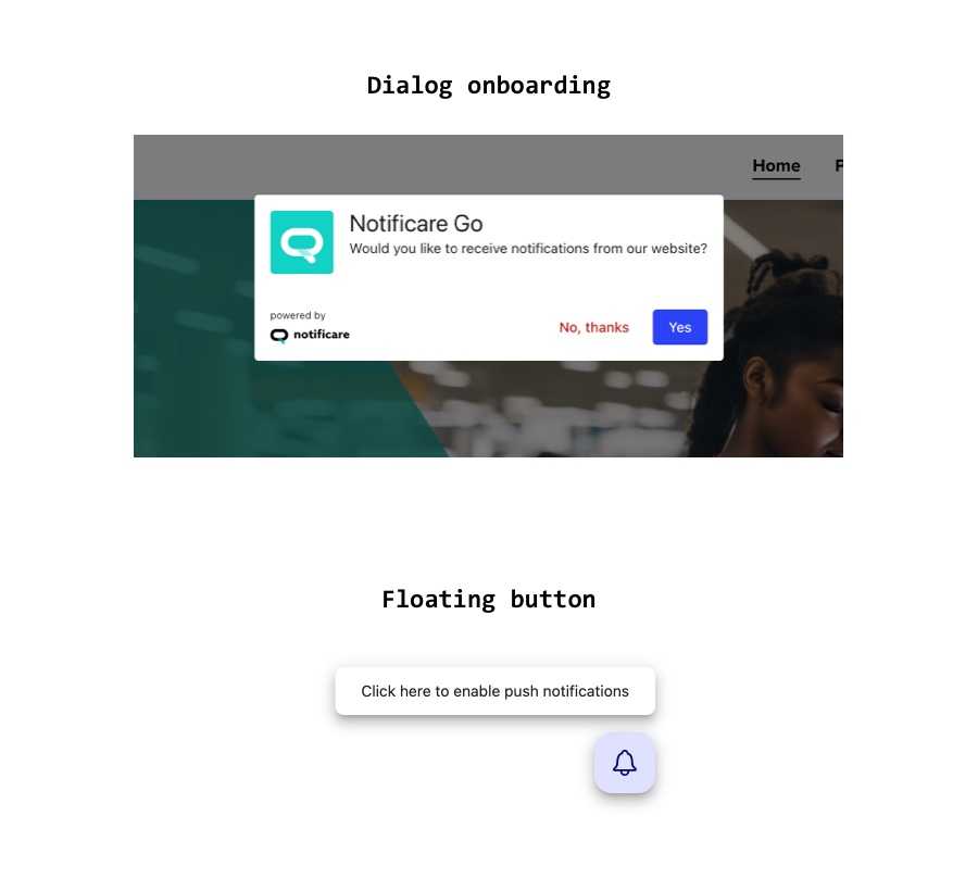 onboarding options